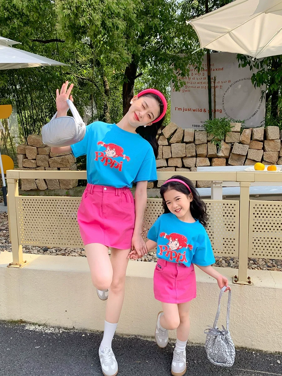 Mother and Daughter Summer Set Family Matching Suit Floral t-shirt+shorts 2PCS Summer Girl Lady Clothes
Mother and Daughter Summer Set Family Matching Suit Floral t-shirt+shorts 2PCS Summer Girl Lady Clothes