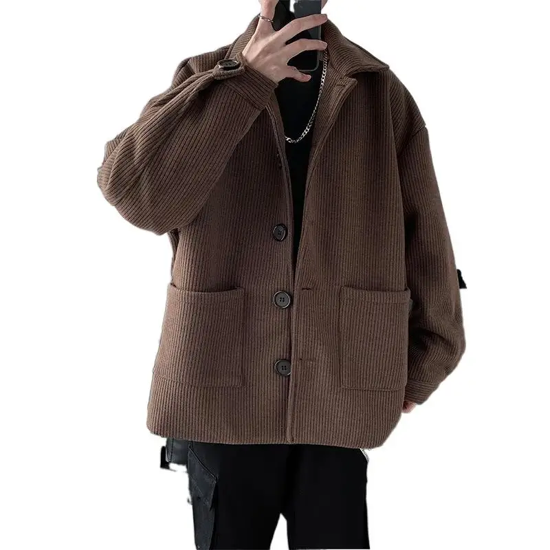 Jacket male autumn winter new Korean fashion corduroy jacket casual jacket
Jacket male autumn winter new Korean fashion corduroy jacket casual jacket
