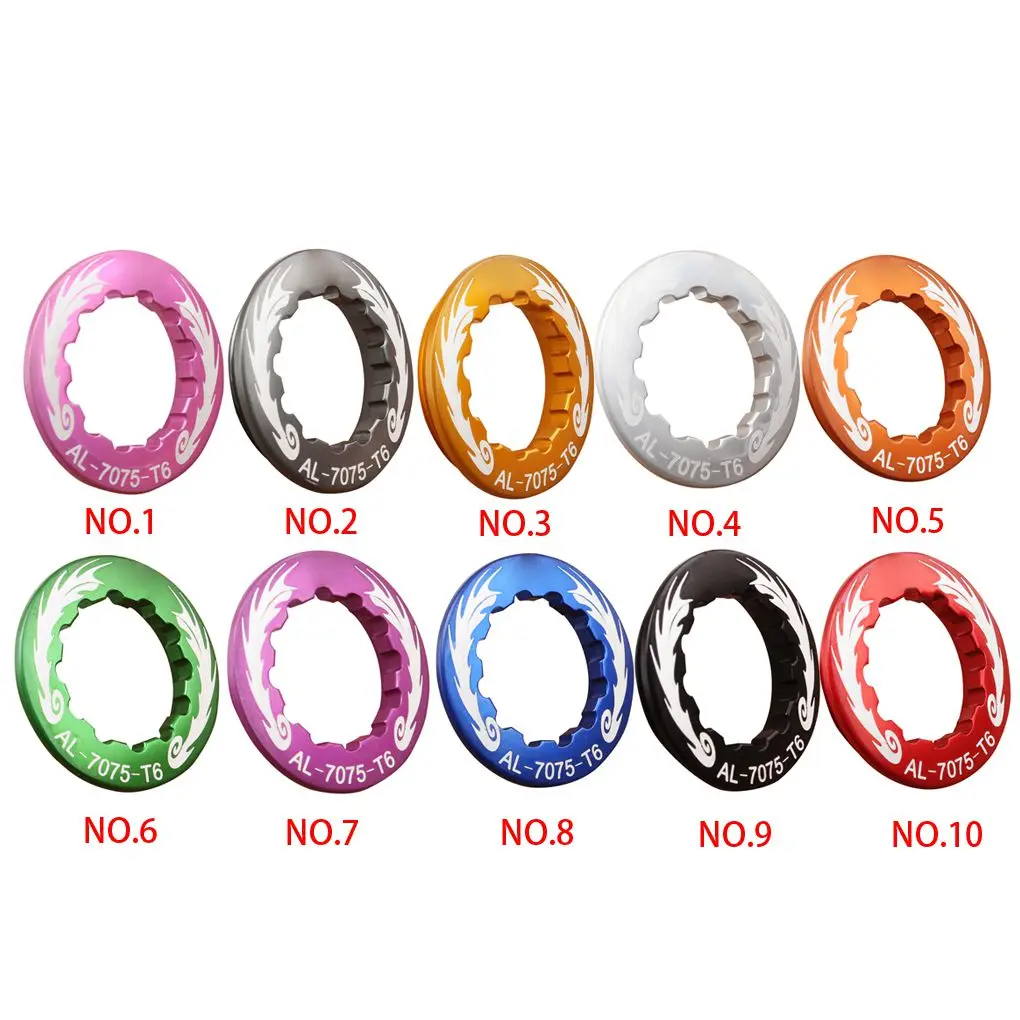 MTB Road Folding Bicycle Cassette Lock Cover Aluminum Alloy Bike Card Lock Flywheel Ring Locking Cap
MTB Road Folding Bicycle Cassette Lock Cover Aluminum Alloy Bike Card Lock Flywheel Ring Locking Cap