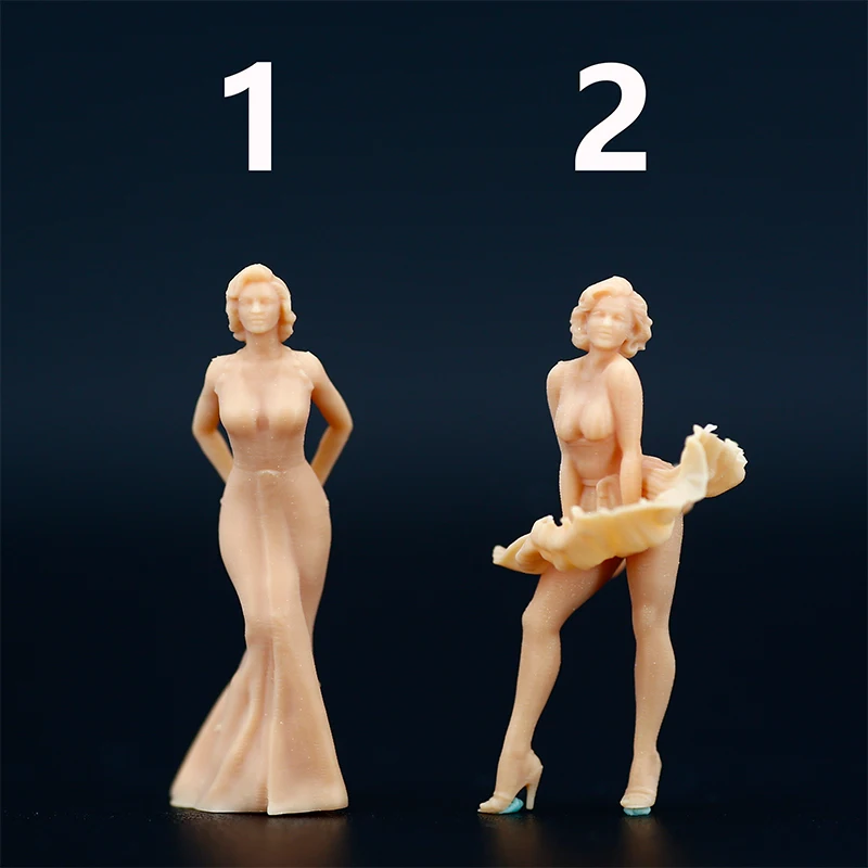 1:87 1/64 Marilyn Monroe Flying Skirt Miniature 1/43 Model Sand Table Villain Scene Need To Be Colored By Yourself Number 057
1:87 1/64 Marilyn Monroe Flying Skirt Miniature 1/43 Model Sand Table Villain Scene Need To Be Colored By Yourself Number 057