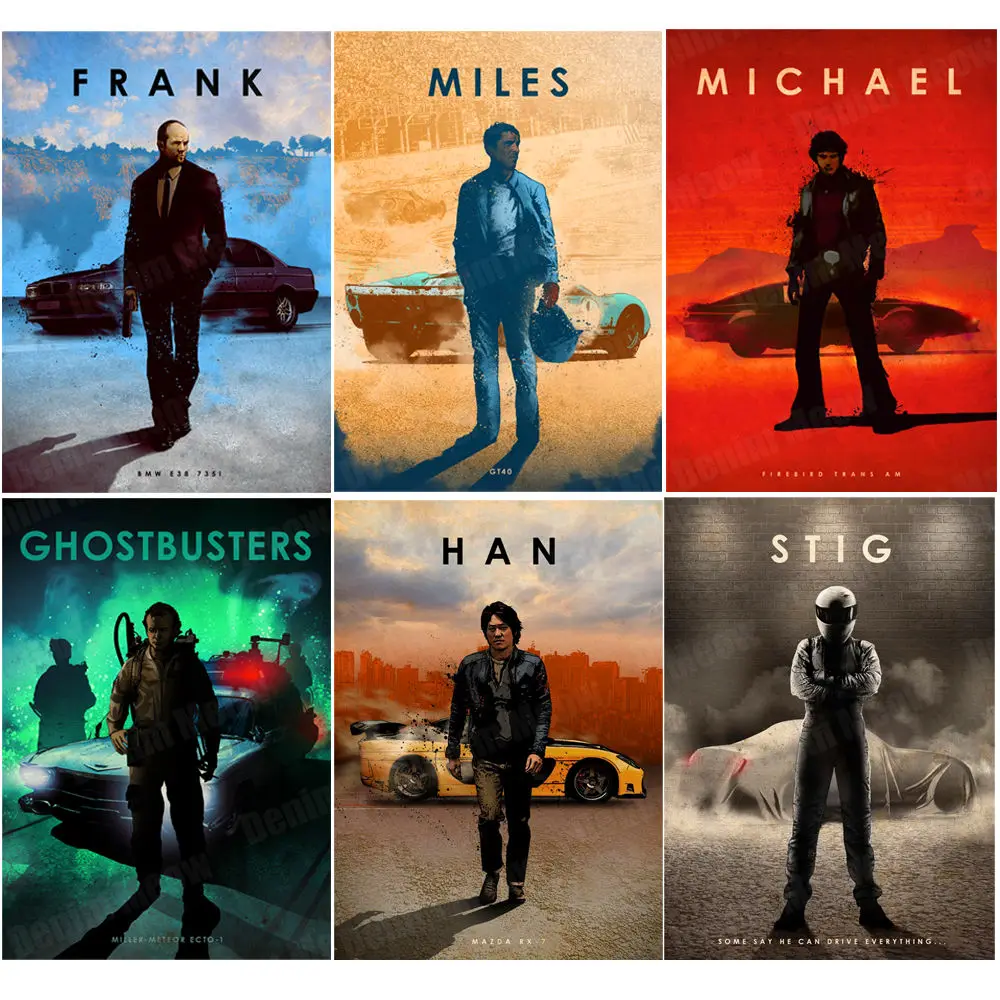 Car Legends Vintage Metal Tin Sign Home Bar Pub Bedroom Decor Movie Characters Wall Sticker Jesse Musk Bruce James Poster N338
Car Legends Vintage Metal Tin Sign Home Bar Pub Bedroom Decor Movie Characters Wall Sticker Jesse Musk Bruce James Poster N338