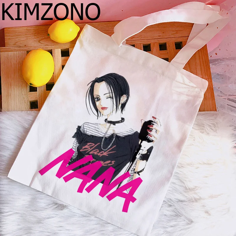 Nana Anime shopping bag shopper canvas cotton tote jute bag bag sac cabas string sacolas
Nana Anime shopping bag shopper canvas cotton tote jute bag bag sac cabas string sacolas