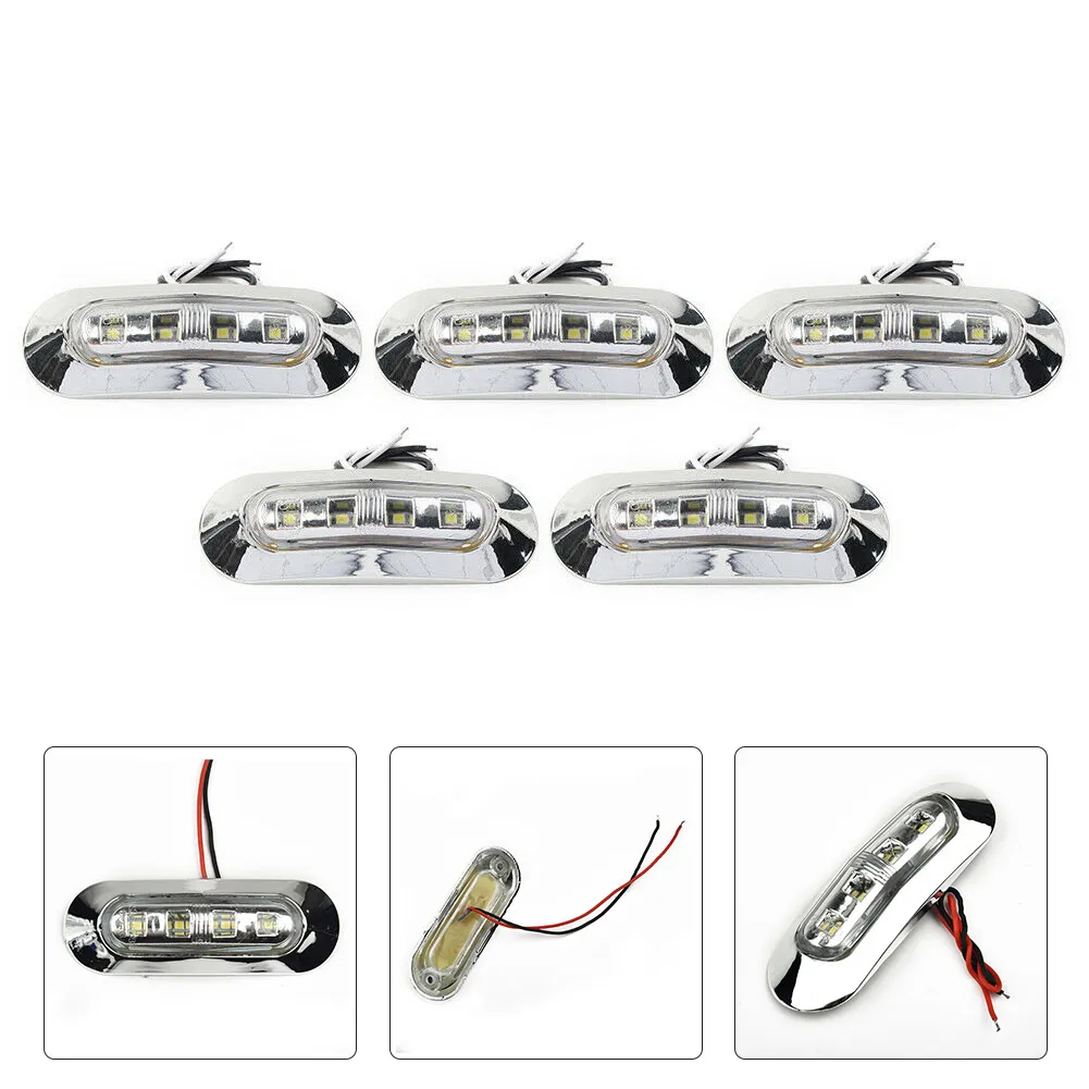 5x Marine Boat Transom LED Stern Light Courtesy Lights Cabin Deck Walkway Stair Light 12V -24V Yacht Accessories Waterproof
5x Marine Boat Transom LED Stern Light Courtesy Lights Cabin Deck Walkway Stair Light 12V -24V Yacht Accessories Waterproof
