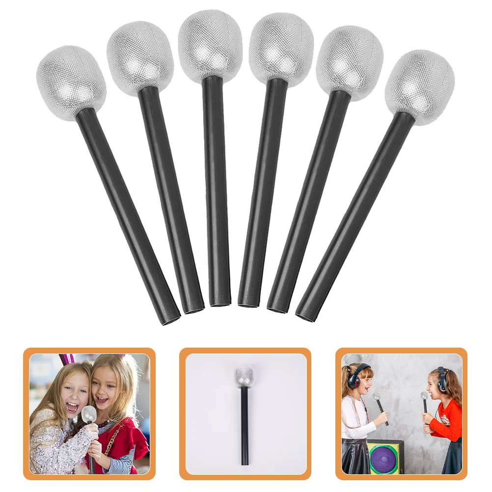 Apparel Mic Costume Prop Simulated Fake Microphone Pretend Play Stage Performance Kids 
Apparel Mic Costume Prop Simulated Fake Microphone Pretend Play Stage Performance Kids