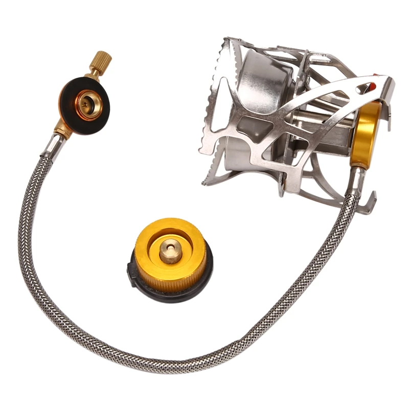 Wind Proof Camping Stove With Electronic Ignition Portable Gas Stove Picnic Stove Ultralight Outdoor Camping
Wind Proof Camping Stove With Electronic Ignition Portable Gas Stove Picnic Stove Ultralight Outdoor Camping