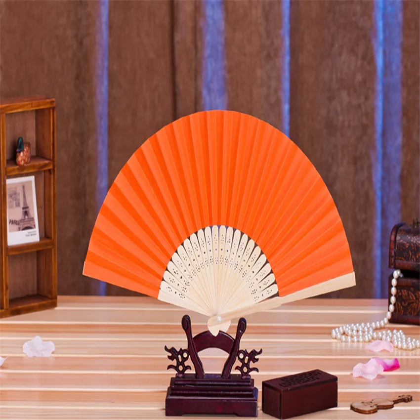 New Delicate Wedding Decoration Party Supplies Folding orange Paper Fan High Quality Paper Hand Fan 11pcs
New Delicate Wedding Decoration Party Supplies Folding orange Paper Fan High Quality Paper Hand Fan 11pcs