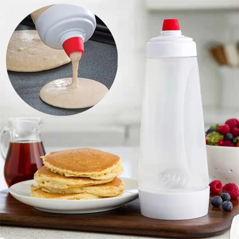 1000ml Cupcake Waffle Pancake Batter Shaker Bottle Kitchen Tool Hand Batter Mixing Bottle Batter Mixer Dispenser Kitchen Tools
1000ml Cupcake Waffle Pancake Batter Shaker Bottle Kitchen Tool Hand Batter Mixing Bottle Batter Mixer Dispenser Kitchen Tools