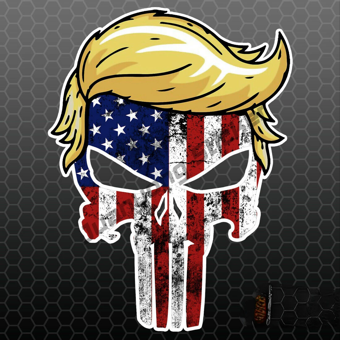 Trump Styling USA Flag Sticker - Car Truck Vinyl Decal Window Bumper Camper SUV Waterproof Fine Decor Decal Graphic PVC13x10cm
Trump Styling USA Flag Sticker - Car Truck Vinyl Decal Window Bumper Camper SUV Waterproof Fine Decor Decal Graphic PVC13x10cm
