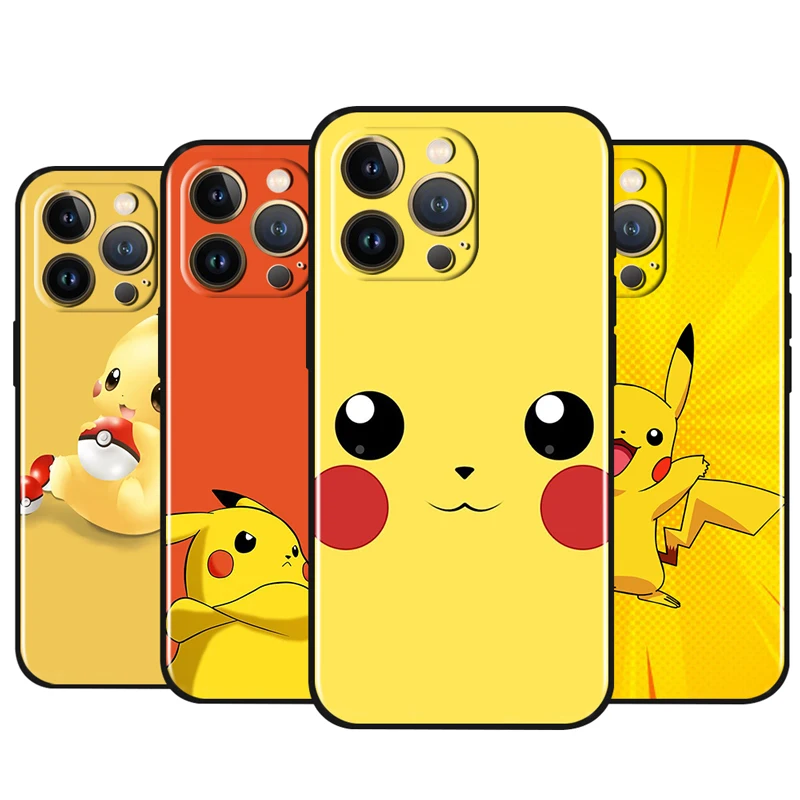 Pokemon Pikachu Kawii For Apple iPhone 13 12 Pro Max Mini 11 Pro XS Max X XR 8 7 6 Plus SE 5S 5 Soft TPU Black Phone Case Cover
Pokemon Pikachu Kawii For Apple iPhone 13 12 Pro Max Mini 11 Pro XS Max X XR 8 7 6 Plus SE 5S 5 Soft TPU Black Phone Case Cover