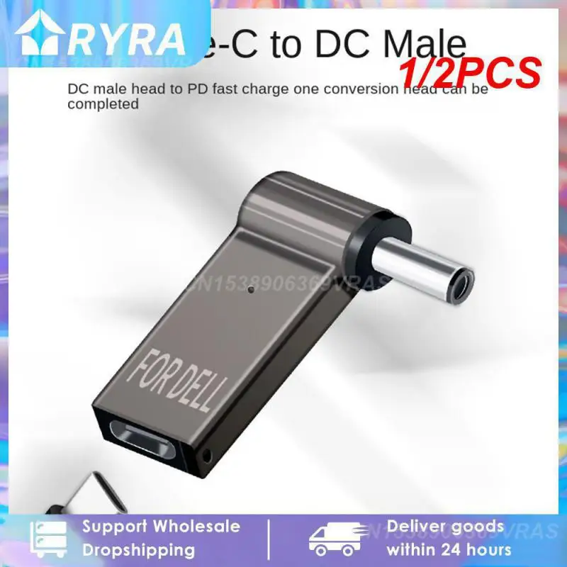 1/2PCS USB Type C Fast Charging Adapter Plug Connector Universal USB C Laptop Charger Converter for Dell Asus Hp Acer
1/2PCS USB Type C Fast Charging Adapter Plug Connector Universal USB C Laptop Charger Converter for Dell Asus Hp Acer