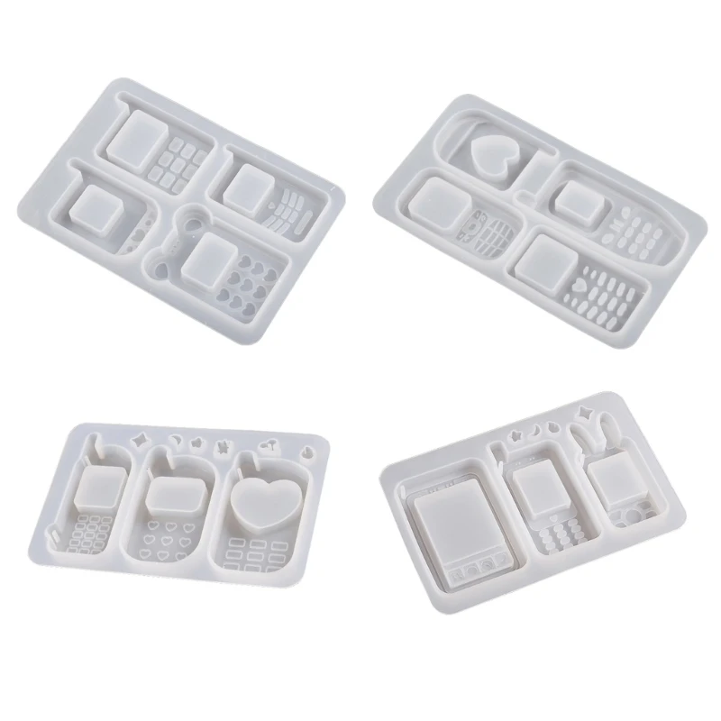 4XBF 4 Pcs Bear Phone Silicone Epoxy Resin Molds DIY Keychain Pendant for Bag Decor
4XBF 4 Pcs Bear Phone Silicone Epoxy Resin Molds DIY Keychain Pendant for Bag Decor