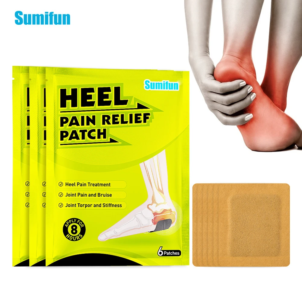 6Pcs /Set Heel Spur Pain Relief Patch Foot Care Tool Treatment Care Pain Herbal Heel Spur Rapid Foot Plaster Patch Relief
6Pcs /Set Heel Spur Pain Relief Patch Foot Care Tool Treatment Care Pain Herbal Heel Spur Rapid Foot Plaster Patch Relief