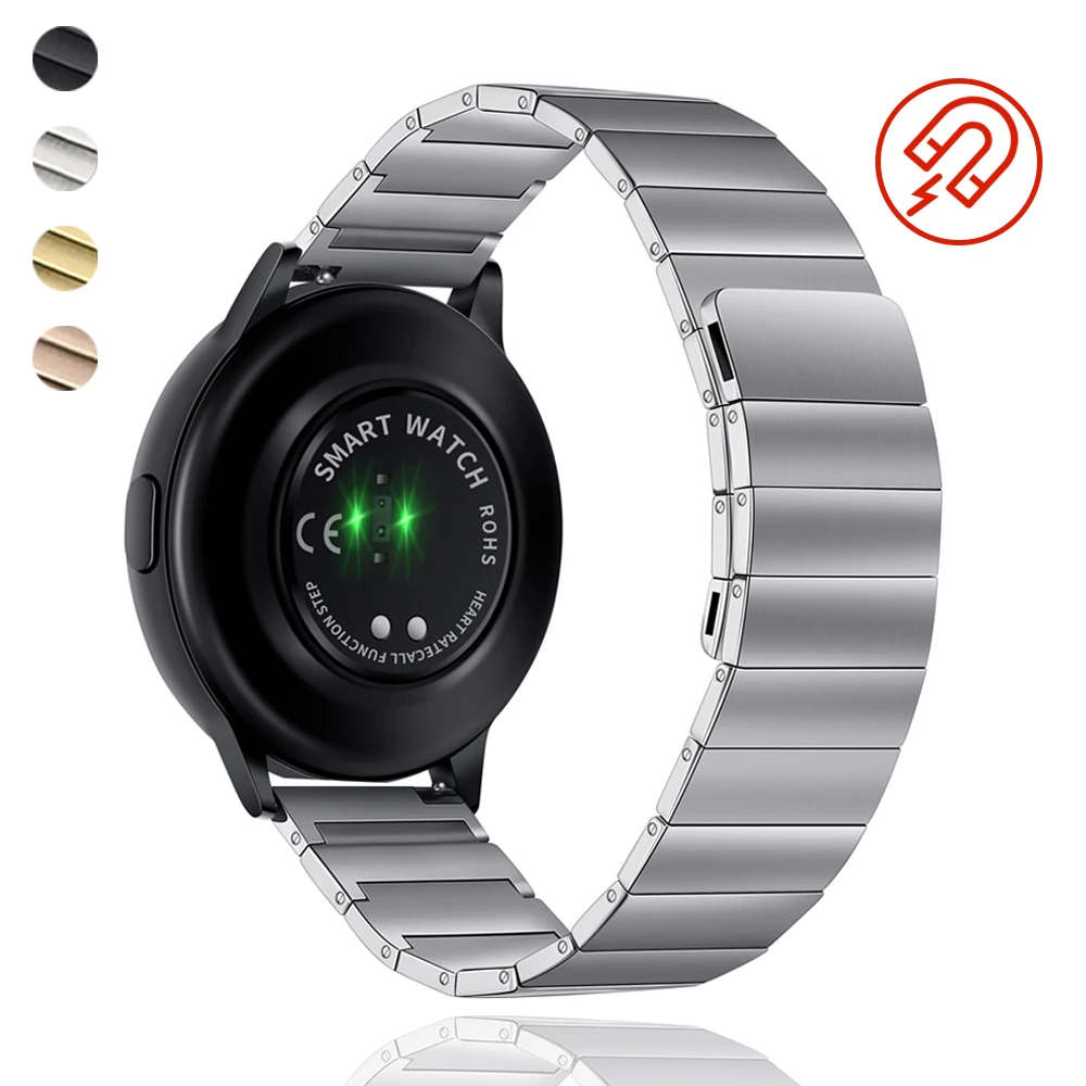 Магнитный ремешок для Samsung Galaxy Watch 3 45 мм gear S3 4 46 мм 42 мм, нержавеющая сталь
Магнитный ремешок для Samsung Galaxy Watch 3 45 мм gear S3 4 46 мм 42 мм, нержавеющая сталь