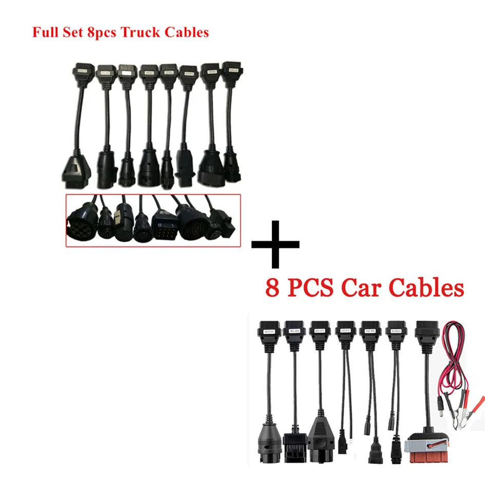 Full Set 8 pcs Truck / car Cables OBD2 Diagnostic Tool Connect Cable For TNESF DELPHIS ORPDC Plus vd tcs pro plus
Full Set 8 pcs Truck / car Cables OBD2 Diagnostic Tool Connect Cable For TNESF DELPHIS ORPDC Plus vd tcs pro plus