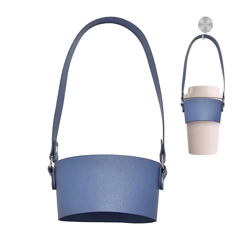 Leather Coffee Cup Holder Travel Coffee Cup Holder With Handle PU Leather Drink Carrier Travel Cup Holder For Coffee Bubble Tea
Leather Coffee Cup Holder Travel Coffee Cup Holder With Handle PU Leather Drink Carrier Travel Cup Holder For Coffee Bubble Tea