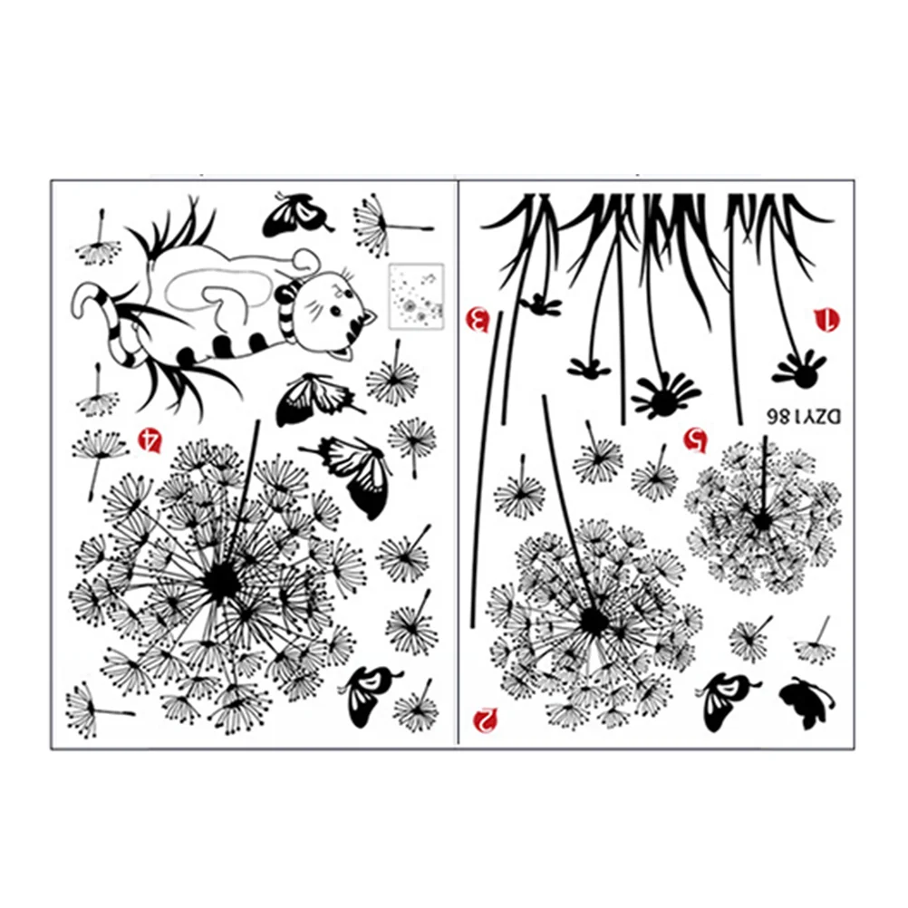 Wall Stickers Decals Cats Flowercat Bedroom Animal Cute Nursery Wallpaper Kitten Branch Inspirational Dandelion Decal Black
Wall Stickers Decals Cats Flowercat Bedroom Animal Cute Nursery Wallpaper Kitten Branch Inspirational Dandelion Decal Black
