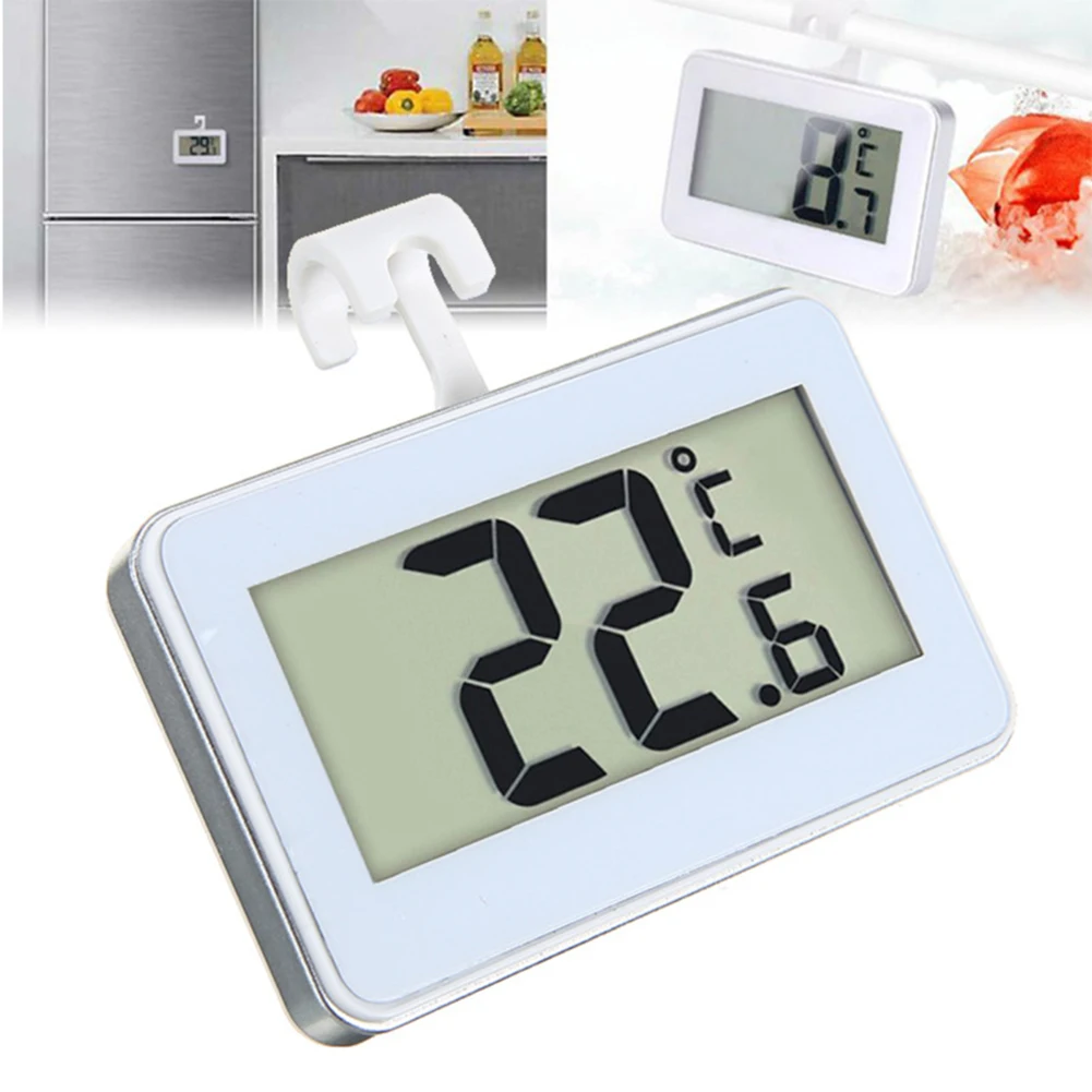 Large Screen Digital Freezing Thermometer Wireless Indoor Temperature Monitor Weather Station Clock LCD Electronic Temperature
Large Screen Digital Freezing Thermometer Wireless Indoor Temperature Monitor Weather Station Clock LCD Electronic Temperature