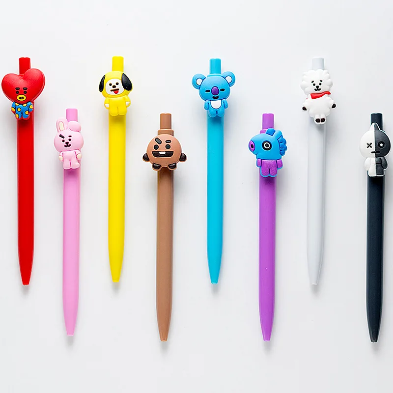 Btas21-0.5Mm Star аниме гелевая ручка Kawaii Kpop пресс-ручки Tata Cooky Rj Chimmy нейтральная ручка для подписи школьная Ручка подарки
Btas21-0.5Mm Star аниме гелевая ручка Kawaii Kpop пресс-ручки Tata Cooky Rj Chimmy нейтральная ручка для подписи школьная Ручка подарки