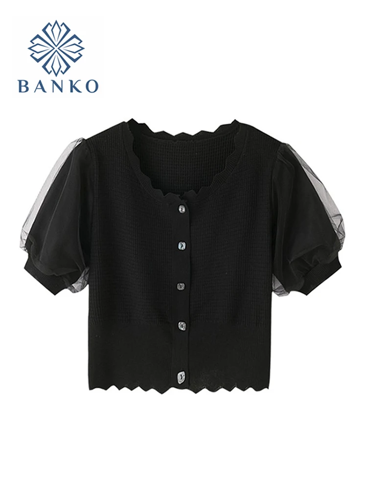 American Retro Solid Tees Fashion T-Shirts Puff Sleeve Gauze Women Summer O-Neck Crop Top Lady Casual Y2K Gothic Harajuku Baggy 
American Retro Solid Tees Fashion T-Shirts Puff Sleeve Gauze Women Summer O-Neck Crop Top Lady Casual Y2K Gothic Harajuku Baggy