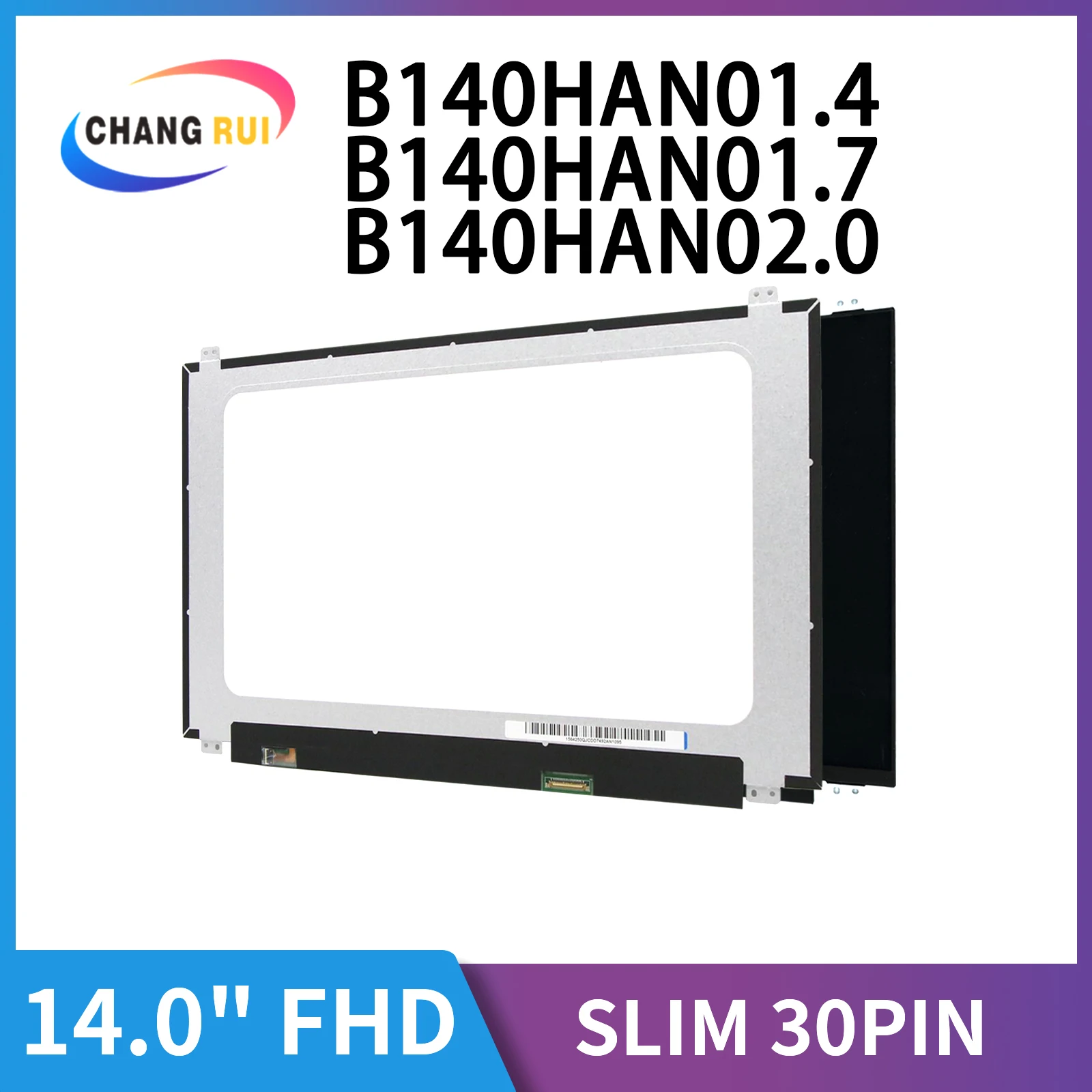 

CRO 14.0inch Model B140HAN01.4 B140HAN01.7 B140HAN02.0 UP&DOWN Brackets 1920*1080 30-Pin Laptop Display IPS Screen