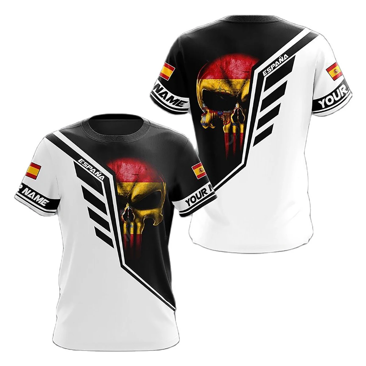 SPAIN Spain National Emblem Printed 3D Men's T-Shirt O-Neck Short Sleeve Fashion Cool Clothing Large Size Loose Shirt For Men
SPAIN Spain National Emblem Printed 3D Men's T-Shirt O-Neck Short Sleeve Fashion Cool Clothing Large Size Loose Shirt For Men