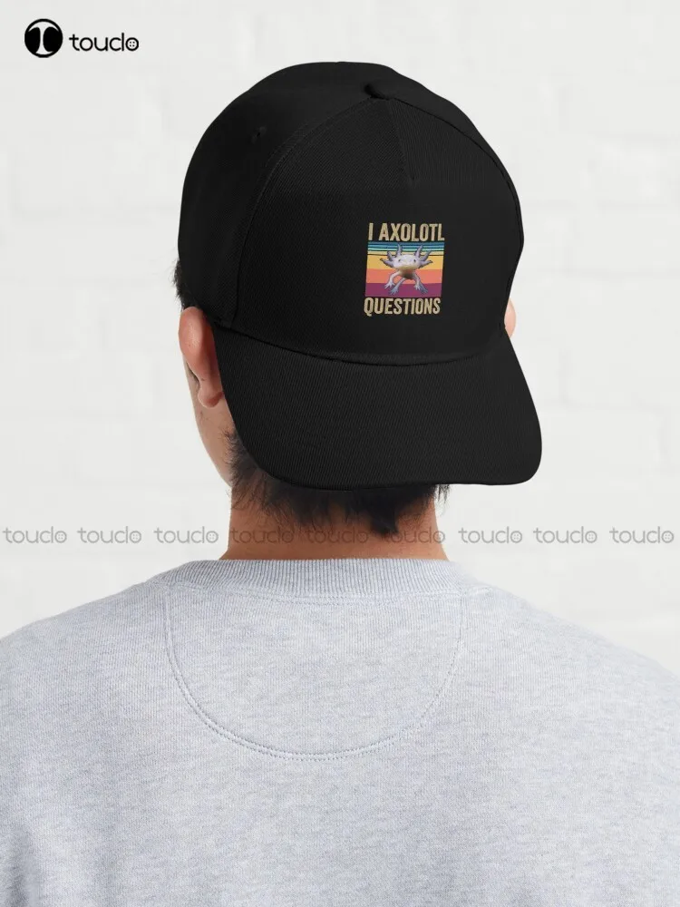 I Axolotl Questions Baseball Cap Birthday Hats Outdoor Climbing Traveling Denim Color Hip Hop Trucker Hats Custom Gift Cartoon
I Axolotl Questions Baseball Cap Birthday Hats Outdoor Climbing Traveling Denim Color Hip Hop Trucker Hats Custom Gift Cartoon