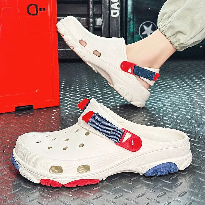 Fashion Men White Sandals 2023 Summer Lightweight Unisex Clogs Shoes Comfortable Platform Mens Brand Sandals Sandalias Hombre
Fashion Men White Sandals 2023 Summer Lightweight Unisex Clogs Shoes Comfortable Platform Mens Brand Sandals Sandalias Hombre