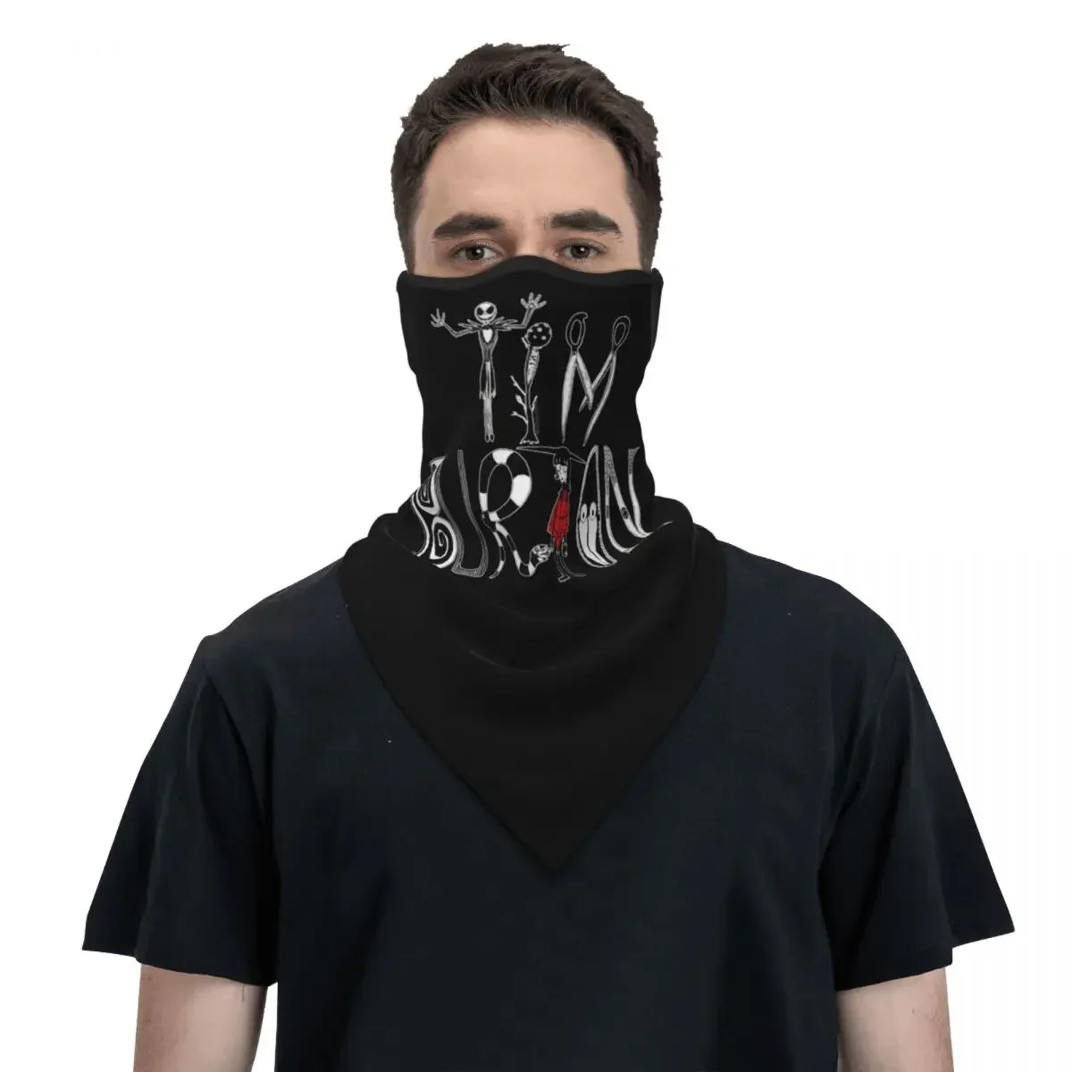 Tim Burton Alphabet Winter Neck Mask Warmer Women Men Hiking Hunting Tube Scarf Halloween Gothic Film Face Bandana Gaiter
Tim Burton Alphabet Winter Neck Mask Warmer Women Men Hiking Hunting Tube Scarf Halloween Gothic Film Face Bandana Gaiter