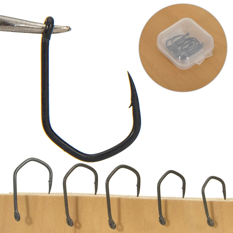 10pcs High Carbon Steel Carp Fishing V-Curve Barbed Hooks Catfish Hook 2/4/6/8/10# Iscas Pesca Fishing Gear Tackle Accessories
10pcs High Carbon Steel Carp Fishing V-Curve Barbed Hooks Catfish Hook 2/4/6/8/10# Iscas Pesca Fishing Gear Tackle Accessories