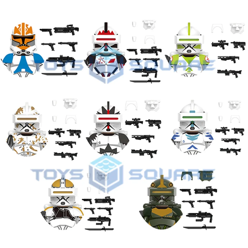 DISNEY Conor Clone Trooper Desert Soldier Boomer Combat Battalion Model Building Blocks MOC Bricks Set Gifts Toys For Kids
DISNEY Conor Clone Trooper Desert Soldier Boomer Combat Battalion Model Building Blocks MOC Bricks Set Gifts Toys For Kids
