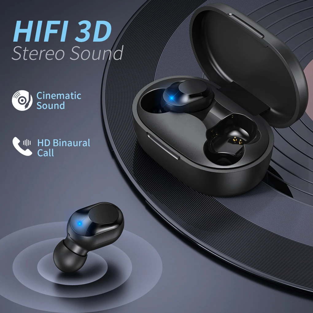 Беспроводные наушники Bluetooth-совместимые водонепроницаемые наушники сенсорное управление шумоподавление Гарнитура с зарядным устройством
Беспроводные наушники Bluetooth-совместимые водонепроницаемые наушники сенсорное управление шумоподавление Гарнитура с зарядным устройством