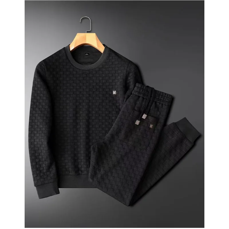 Men's Two-piece Set 2023 Spring and Autumn New Linen Casual Sweatshirt and Sweatpants Suit Men's Sports Suit Fashion Sportswear
Men's Two-piece Set 2023 Spring and Autumn New Linen Casual Sweatshirt and Sweatpants Suit Men's Sports Suit Fashion Sportswear