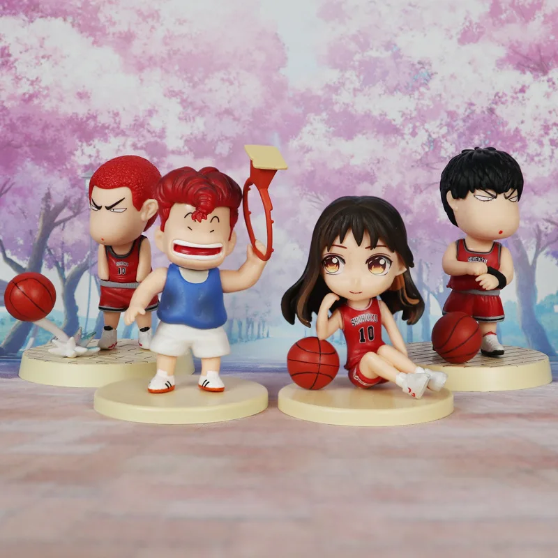 Экшн-фигурка аниме Slam Dunk, 8-10 см, сакураги, ханамичи, рукава, каэд, Haruko, Akagi, мультяшная фигурка, коллекционная настольная игрушка, Декор
Экшн-фигурка аниме Slam Dunk, 8-10 см, сакураги, ханамичи, рукава, каэд, Haruko, Akagi, мультяшная фигурка, коллекционная настольная игрушка, Декор