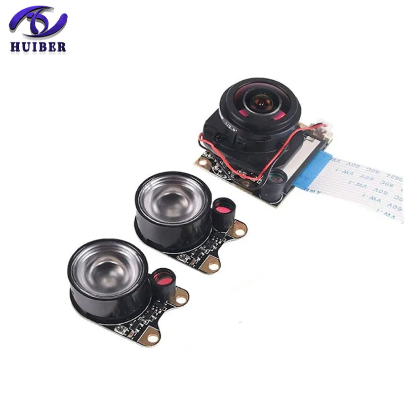 HBVCAM 5MP OV5647 175 Degree Fisheye Camera Night Vision Automatically Switch Day-Night Webcam For Raspberry Pi 3B
HBVCAM 5MP OV5647 175 Degree Fisheye Camera Night Vision Automatically Switch Day-Night Webcam For Raspberry Pi 3B