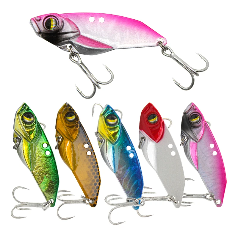 5/10/16g 3D Eyes Metal Vib Lure Sinking Vibration Baits Artificial Vibe for Bass Pike Perch Fishing Tackle
5/10/16g 3D Eyes Metal Vib Lure Sinking Vibration Baits Artificial Vibe for Bass Pike Perch Fishing Tackle
