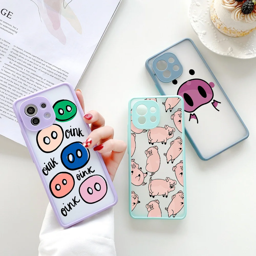 Cute Cartoon Pig Case For Xiaomi Poco F3 Case Redmi Note 10 8 9 11 Pro 9S 9 9T 9C 9A Case Poco X3 Pro M3 M4 Mi 11 Lite 11T Cover
Cute Cartoon Pig Case For Xiaomi Poco F3 Case Redmi Note 10 8 9 11 Pro 9S 9 9T 9C 9A Case Poco X3 Pro M3 M4 Mi 11 Lite 11T Cover