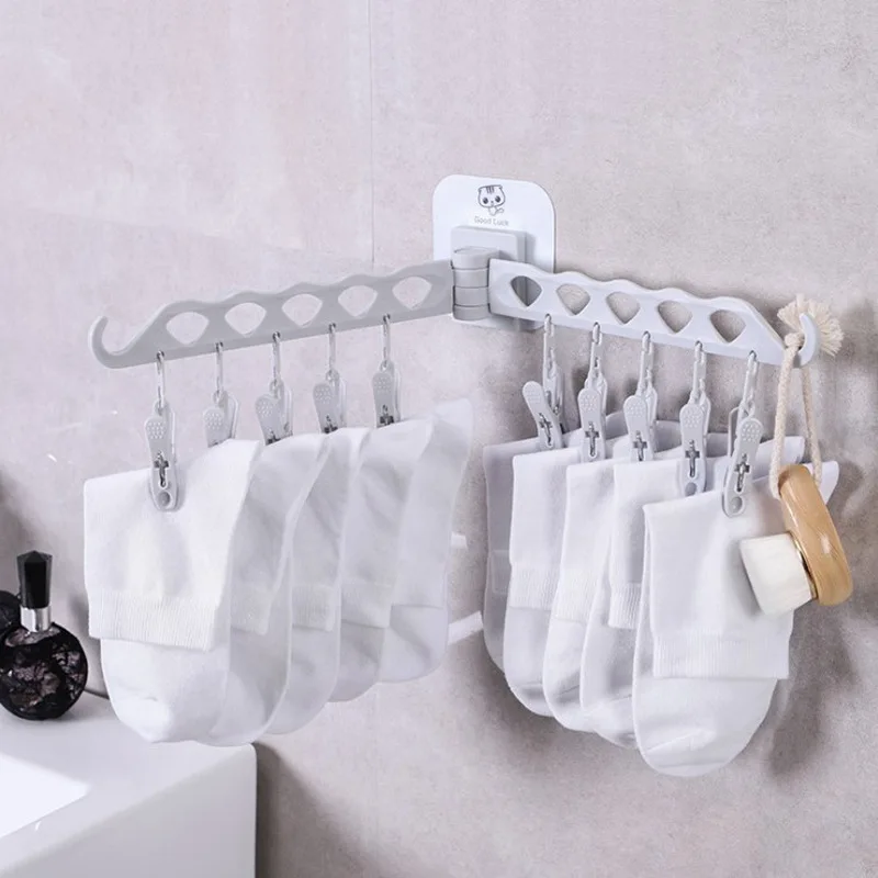 Balcony Toilet Traceless Paste Wall Hanging Clip Drying Hanger Hanger Folding Rack Bathroom 1 Pcs
Balcony Toilet Traceless Paste Wall Hanging Clip Drying Hanger Hanger Folding Rack Bathroom 1 Pcs