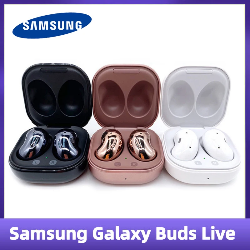 Samsung Galaxy Buds Live Original Wireless Earbuds w/Active Noise Cancelling Wireless Charging Case Included
Samsung Galaxy Buds Live Original Wireless Earbuds w/Active Noise Cancelling Wireless Charging Case Included
