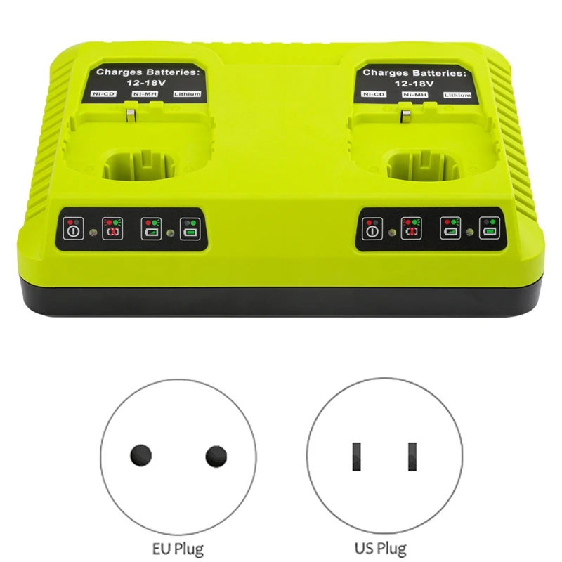 Promotion! Suitable For RYOBI P108 P117 12V-18V Lithium Nickel Universal Battery Dual Charger
Promotion! Suitable For RYOBI P108 P117 12V-18V Lithium Nickel Universal Battery Dual Charger