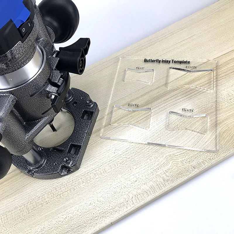 Template Set Router Slotting Auxiliary Tool Butterfly Key Slot Cutting Wood Bow Tie PERFECT Bow Tie Joint Woodworking Tool
Template Set Router Slotting Auxiliary Tool Butterfly Key Slot Cutting Wood Bow Tie PERFECT Bow Tie Joint Woodworking Tool