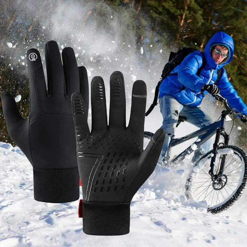 Men Outdoor Gloves Keep Warm Windproof Waterproof Touchscreen Gloves Anti slip Suit Soft Hard-Wearing Winter Gloves For Cycling
Men Outdoor Gloves Keep Warm Windproof Waterproof Touchscreen Gloves Anti slip Suit Soft Hard-Wearing Winter Gloves For Cycling