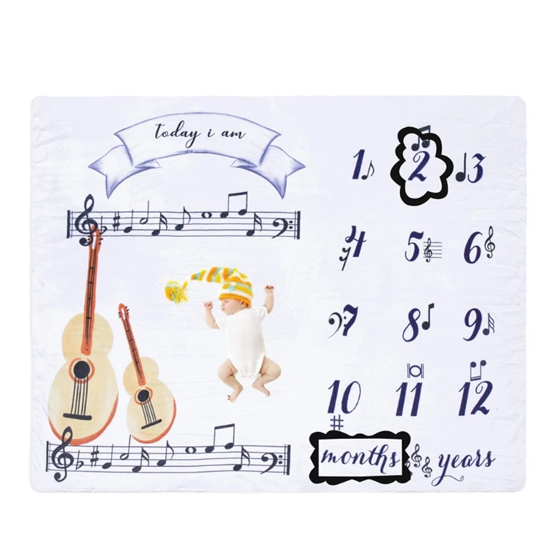 Baby Blanket Soft Flannel Photography Monthly Photo Newborn Children Cartoon Milestone Sleeping Bath Crawling Photography
Baby Blanket Soft Flannel Photography Monthly Photo Newborn Children Cartoon Milestone Sleeping Bath Crawling Photography