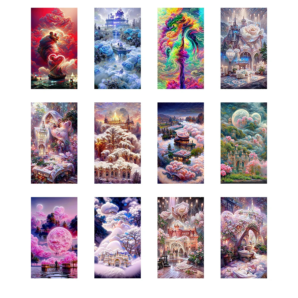 5D DIY Diamond Painting Dream Garden Landscape Full Round Square Diamond Embroidery Castle Mosaic Cross Stitch Kits Home Decor
5D DIY Diamond Painting Dream Garden Landscape Full Round Square Diamond Embroidery Castle Mosaic Cross Stitch Kits Home Decor