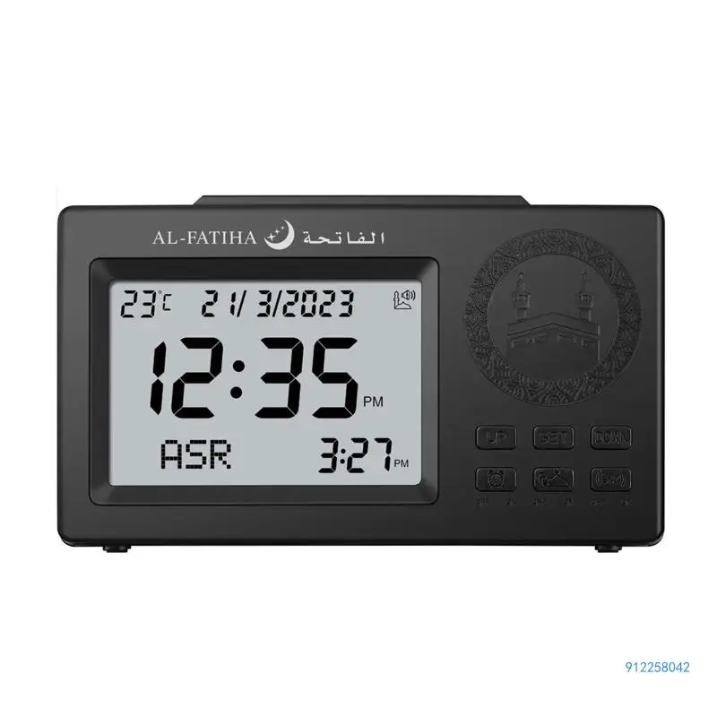 Digital Clock Islamic Azan Clock Muslim Prayer Alarm Table Clock bla Direction Drop shipping
Digital Clock Islamic Azan Clock Muslim Prayer Alarm Table Clock bla Direction Drop shipping