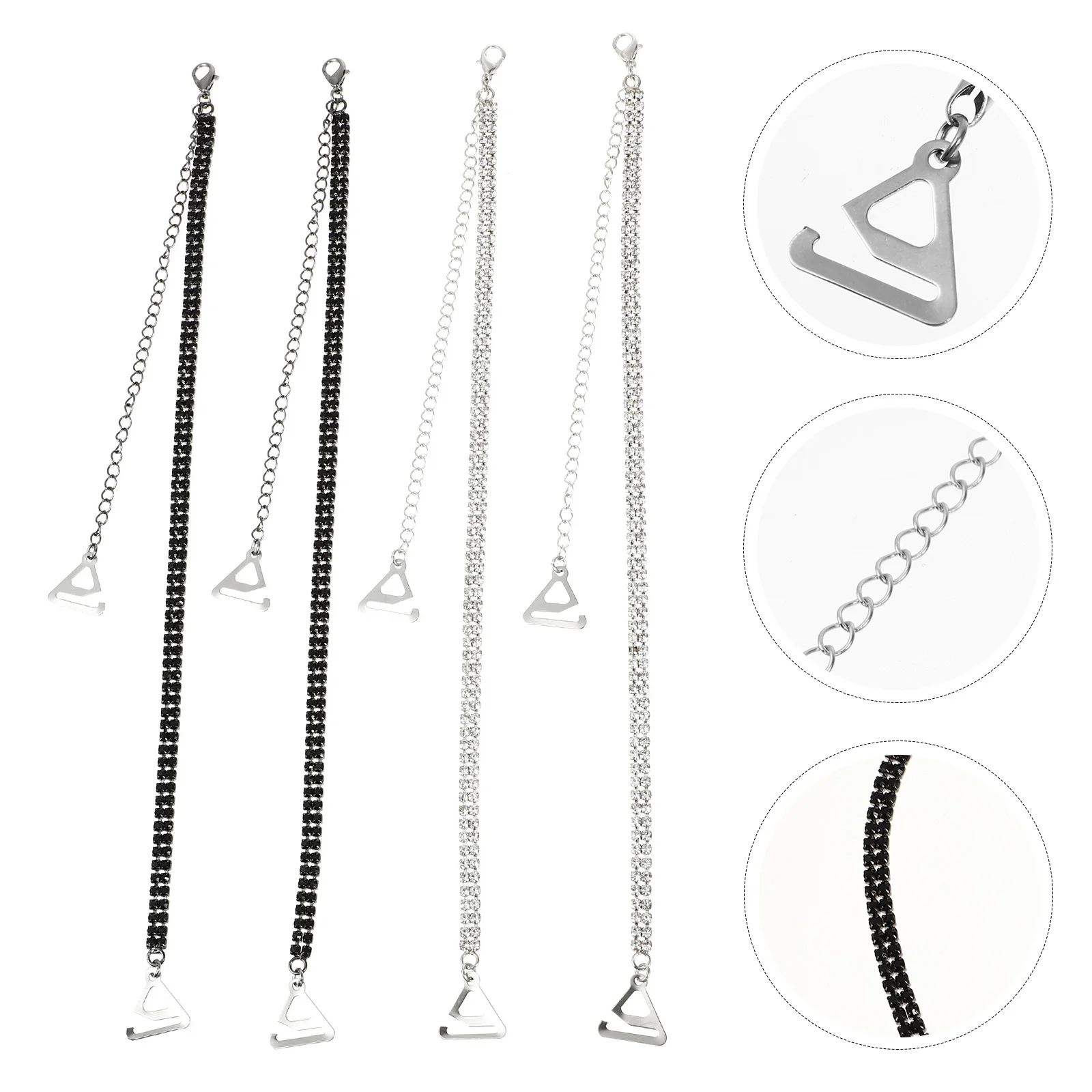 Rhinestone Straps Women Pearls Replacement Adjustable Anti-slip Shoulder Non-slip Clear Strapless
Rhinestone Straps Women Pearls Replacement Adjustable Anti-slip Shoulder Non-slip Clear Strapless