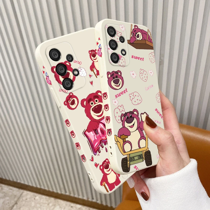 Toy Story pink lotso Samsung Phone Case For A73 A53 A33 A52 A32 A71 A51 A21S A03S A50 A30 5G Liquid Left Rope Cover
Toy Story pink lotso Samsung Phone Case For A73 A53 A33 A52 A32 A71 A51 A21S A03S A50 A30 5G Liquid Left Rope Cover