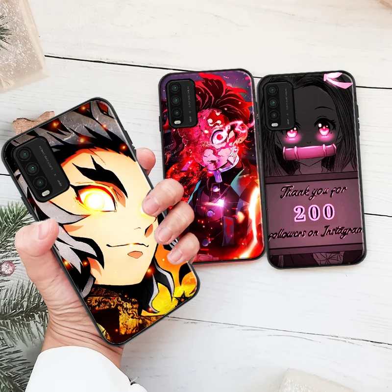 Japan Anime Demon Slayer Kamado Tanjirou Nezuko Phone Case For Xiaomi Redmi 9 9i 9AT 9T 9A 9C Note 9 9T 9S 9 Pro Max Cover
Japan Anime Demon Slayer Kamado Tanjirou Nezuko Phone Case For Xiaomi Redmi 9 9i 9AT 9T 9A 9C Note 9 9T 9S 9 Pro Max Cover