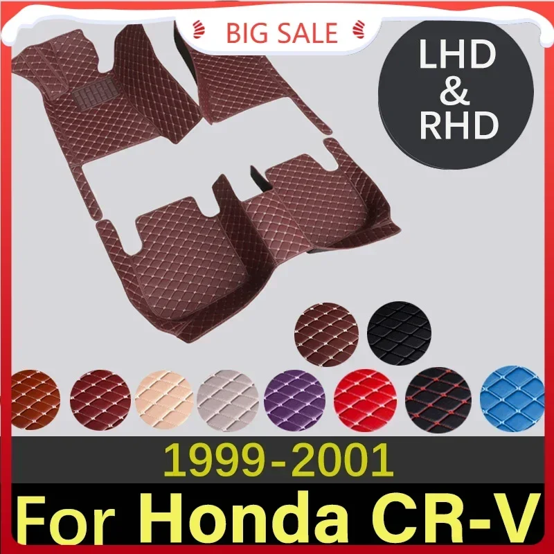 Высококачественные автомобильные коврики для Honda CR-V 1999 ~ 2001 модные интерьерные