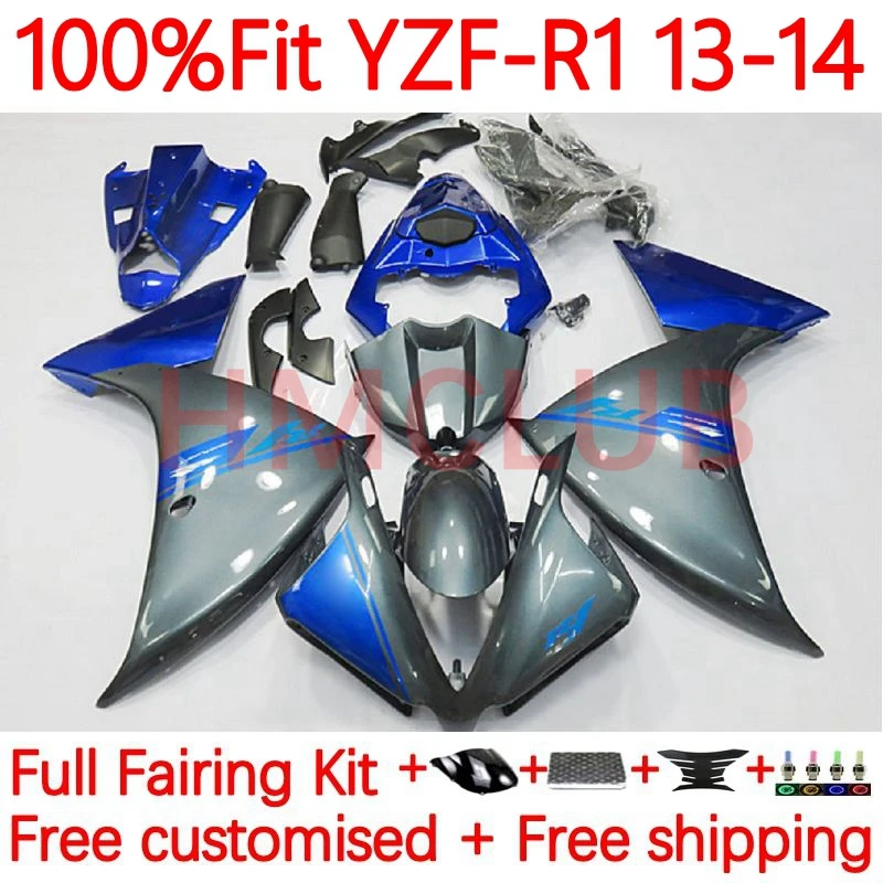 Injection Body For YAMAHA YZF-R1 YZF-1000 YZF R1 R 1 1000 C YZFR1 2013 2014 1000CC YZF1000 13 14 OEM Fairing 6No.8 Blue grey
Injection Body For YAMAHA YZF-R1 YZF-1000 YZF R1 R 1 1000 C YZFR1 2013 2014 1000CC YZF1000 13 14 OEM Fairing 6No.8 Blue grey