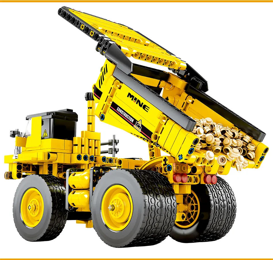 SEMBO City Engineering Mine Transport Vehicle Technical Car Building Blocks Construction Bricks Toy for Children
SEMBO City Engineering Mine Transport Vehicle Technical Car Building Blocks Construction Bricks Toy for Children